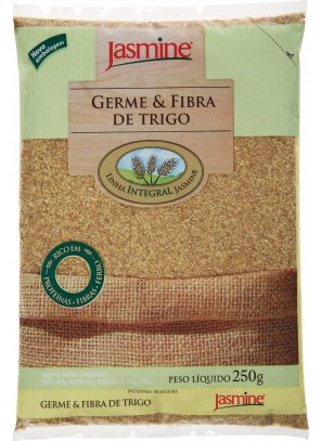 GERME E FIBRA DE TRIGO.png - Germe e Fibra de TrigoFonte de vitaminas e mineraisRico em fibrasRico em proteínas e ferroIngredientes: Germe de trigo tostado e fibra de trigoCONTÉM GLÚTENDisponível na versão: 250g